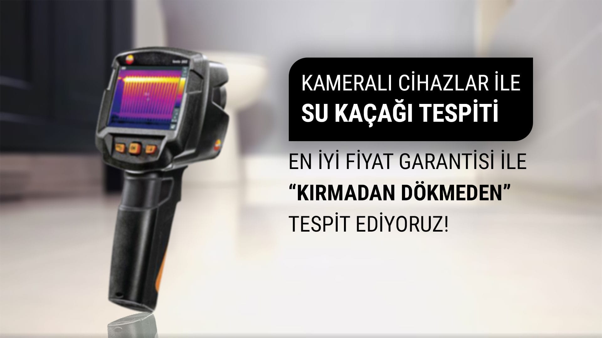 Çamdibi Su Kaçağı Tespiti